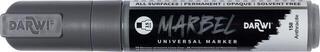 Felt-Tip Pen Darwi Marbel Marker 15 mm Anthracite N°158 1 pc