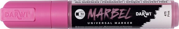 Huopakynä Darwi Marbel Merkkikynä 15 mm Pink N°475 1 kpl - 1