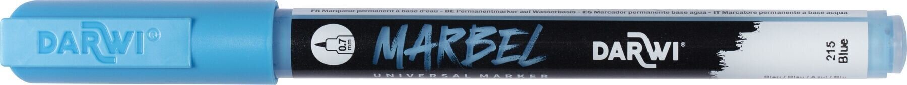 Flomaster Darwi Marbel Маркер оловка 0,7 mm Blue N°215 1 kom
