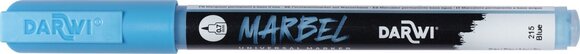Flomaster Darwi Marbel Маркер оловка 0,7 mm Blue N°215 1 kom - 1