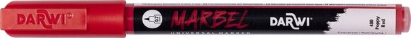 Flomaster Darwi Marbel Маркер оловка 0,7 mm Poppy Red N°480 1 kom - 1