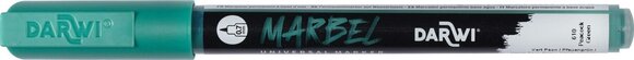 Flomaster Darwi Marbel Marker olovka 0,7 mm Peacock Green N°610 1 kom - 1