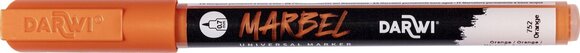 Flomaster Darwi Marbel Marker pero 0,7 mm Orange N°752 1 kos - 1