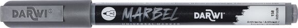 Flomaster Darwi Marbel Marker pero 2 mm Anthracite N°158 1 kos - 1