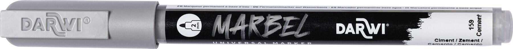 Flomaster Darwi Marbel Marker pero 2 mm Cement N°159 1 kos