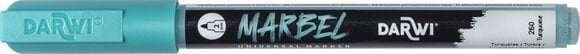 Flomaster Darwi Marbel Маркер оловка 2 mm Turquoise N°260 1 kom - 1