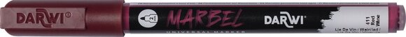 Huopakynä Darwi Marbel Merkkikynä 2 mm Wine Lees N°411 1 kpl - 1