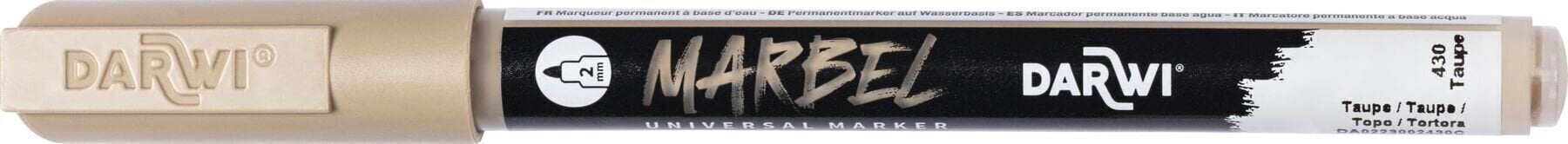 Flomaster Darwi Marbel Marker pero 2 mm Taupe N°430 1 kos