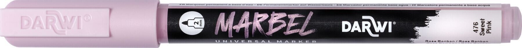 Flomaster Darwi Marbel Маркер оловка 2 mm Sweet Pink N°476 1 kom