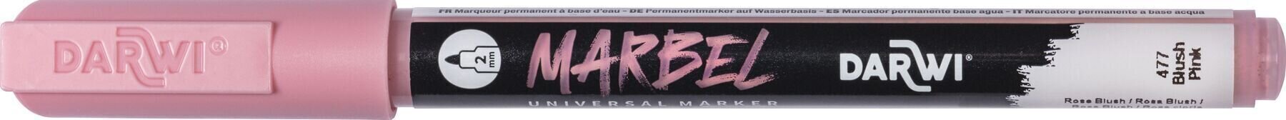 Flomaster Darwi Marbel Маркер оловка 2 mm Blush Pink N°477 1 kom