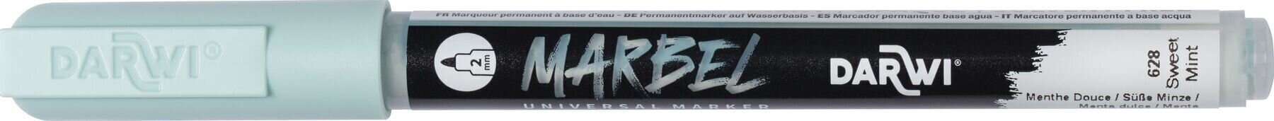 Flomaster Darwi Marbel Маркер оловка 2 mm Sweet Mint N°628 1 kom