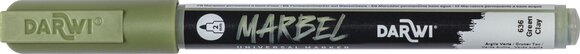Flomaster Darwi Marbel Marker pero 2 mm Green Clay N°636 1 kos - 1