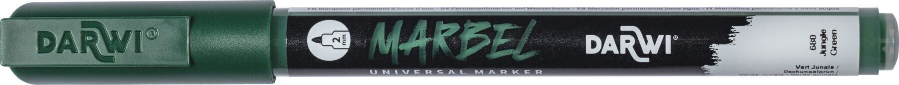 Flomaster Darwi Marbel Маркер оловка 2 mm Jungle Green N°680 1 kom
