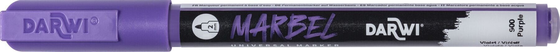 Flomaster Darwi Marbel Маркер оловка 2 mm Purple N°900 1 kom