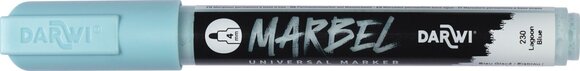 флумастери
 Darwi Marbel Химикал маркер 4 mm Lagoon Blue N°230 1 бр. - 1