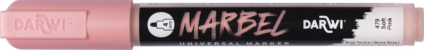 Flomaster Darwi Marbel Маркер оловка 4 mm Soft Pink N°479 1 kom