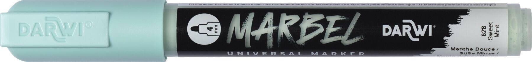 Flomaster Darwi Marbel Marker pero 4 mm Sweet Mint N°628 1 kos