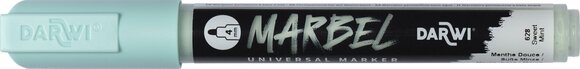 Flomaster Darwi Marbel Marker pero 4 mm Sweet Mint N°628 1 kos - 1