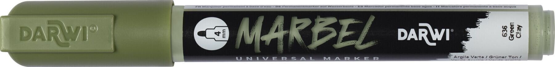 Pixur cu pâslă Darwi Marbel Marcator 4 mm Green Clay N°636 1 buc.