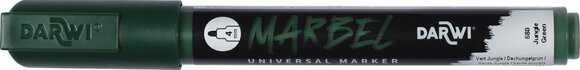флумастери
 Darwi Marbel Химикал маркер 4 mm Jungle Green N°680 1 бр. - 1