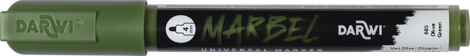 Flomaster Darwi Marbel Маркер оловка 4 mm Olive Green N°685 1 kom