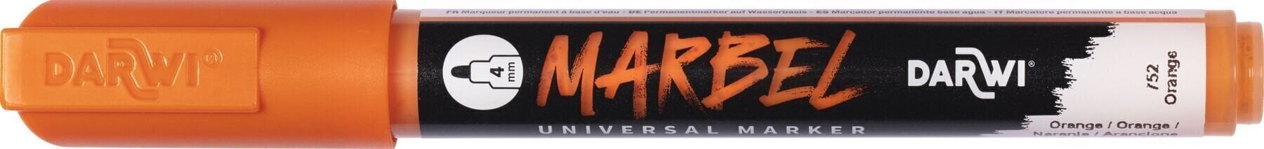 Flomaster Darwi Marbel Маркер оловка 4 mm Orange N°752 1 kom