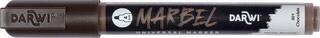 Felt-Tip Pen Darwi Marbel Marker 4 mm Chocolate N°801 1 pc