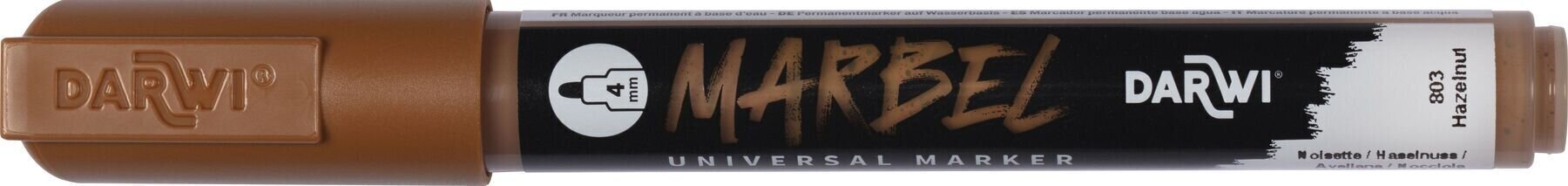 Flomaster Darwi Marbel Маркер оловка 4 mm Hazelnut N°803 1 kom
