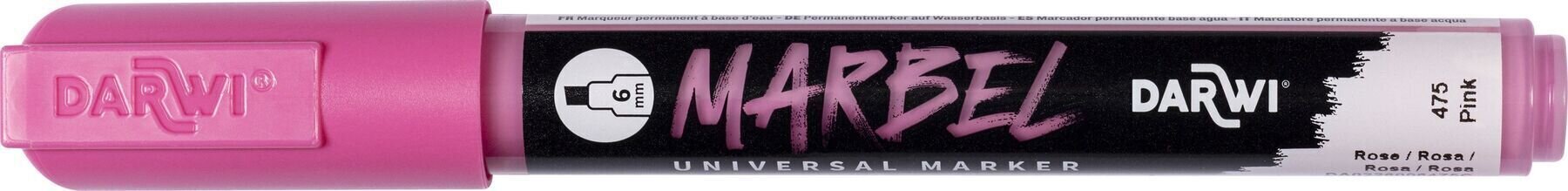Filtpen Darwi Marbel Markeringspen 6 mm Pink N°475 1 Stk.
