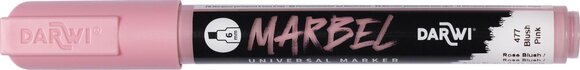 флумастери
 Darwi Marbel Химикал маркер 6 mm Blush Pink N°477 1 бр. - 1