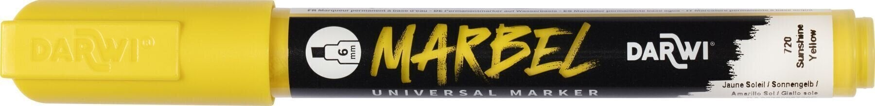 Flomaster Darwi Marbel Маркер оловка 6 mm Sunshine Yellow N°720 1 kom