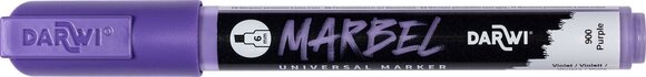 Flomaster Darwi Marbel Маркер оловка 6 mm Purple N°900 1 kom - 1