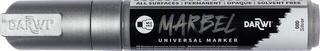 Flomaster Darwi Marbel Маркер оловка 15 mm Silver N°080 1 kom