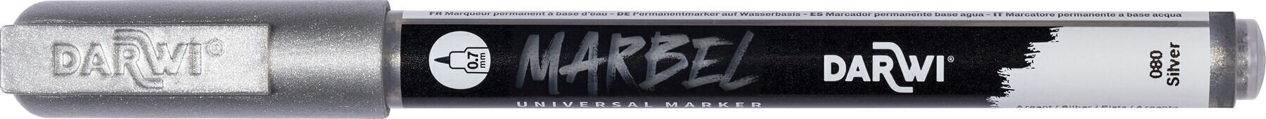 Fixka Darwi Marbel Fixka 0,7 mm Silver N°080 1 ks