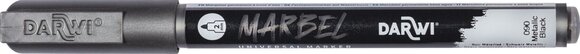Flomaster Darwi Marbel Маркер оловка 2 mm Metallic Black N°090 1 kom - 1