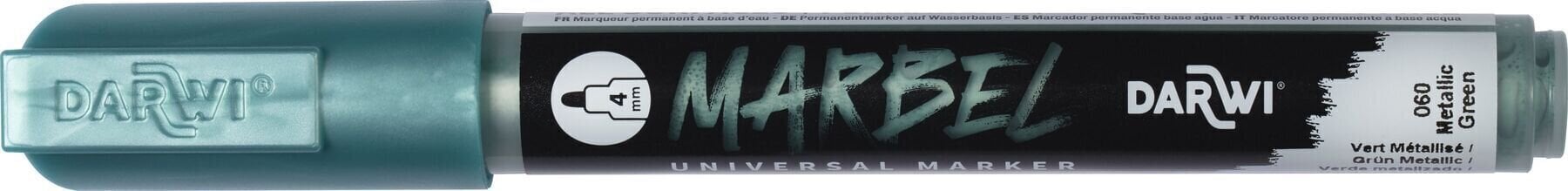 Flomaster Darwi Marbel Маркер оловка 4 mm Metallic Green N°060 1 kom