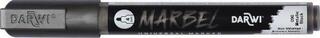 Flomaster Darwi Marbel Маркер оловка 4 mm Metallic Black N°090 1 kom