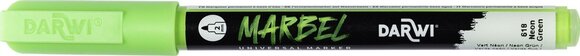 Flomaster Darwi Marbel Marker olovka 2 mm Neon Green N°618 1 kom - 1
