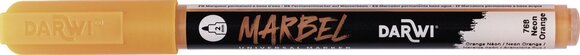 Flomaster Darwi Marbel Marker olovka 2 mm Neon Orange N°768 1 kom - 1