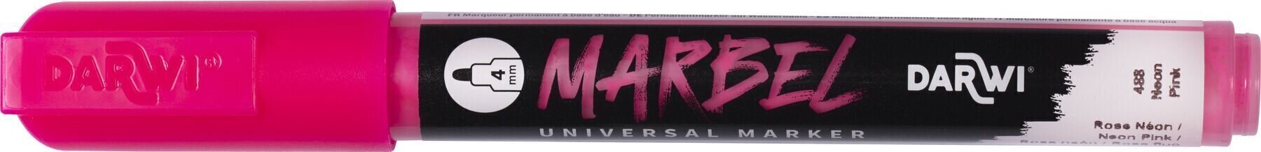 Маркер Darwi Marbel Маркер 4 мм Neon Pink N°488 1 шт.