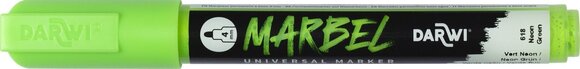 Pixur cu pâslă Darwi Marbel Marcator 4 mm Neon Green N°618 1 buc. - 1