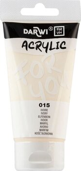 Akrylmaling Darwi DFY Akrylmaling Ivory 75 ml 1 Stk. - 1