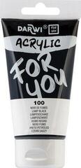 Akrilna boja Darwi DFY Akrilna boja Smoke Black 75 ml 1 kom