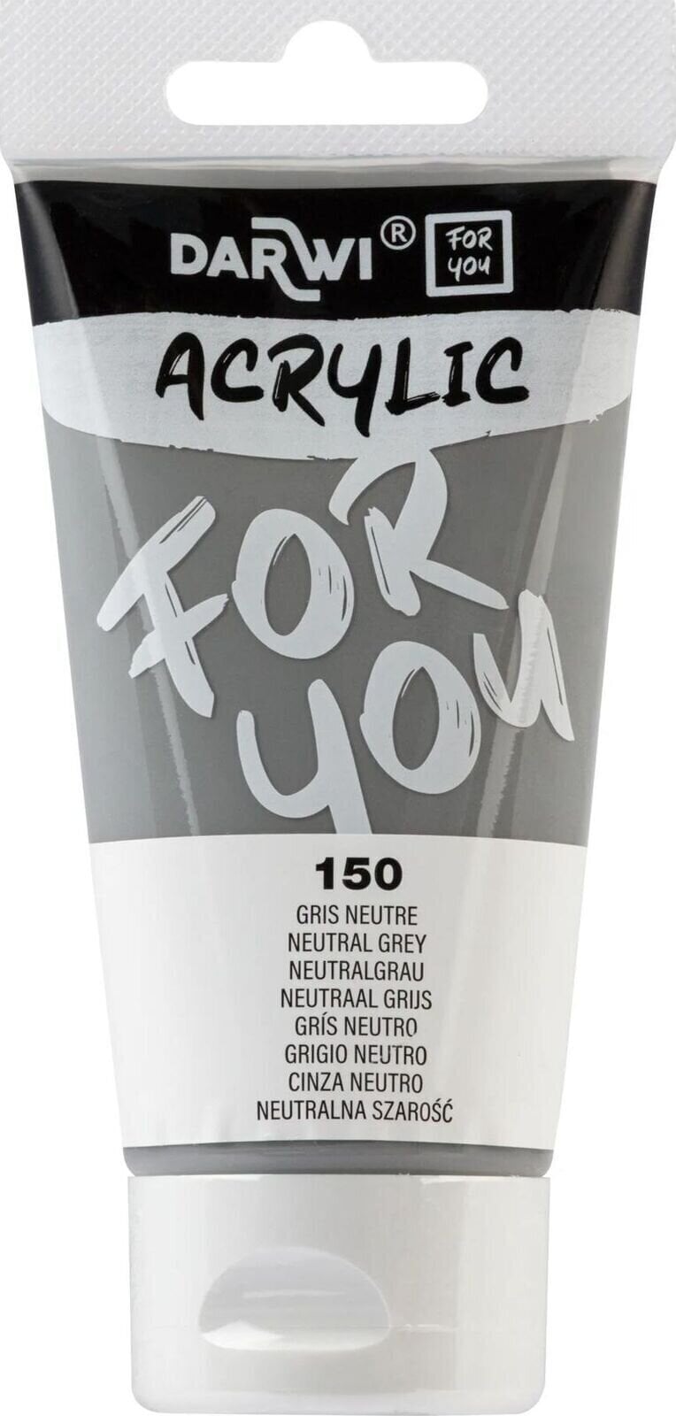 Darwi DFY Akrylová barva Neutral Grey 75 ml 1 ks