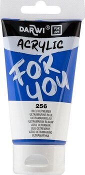 Akryylimaali Darwi DFY Akryylimaali Ultramarine Blue 75 ml 1 kpl - 1