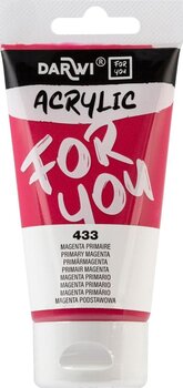 Culoare acrilică Darwi DFY Vopsea acrilică Primary Magenta 75 ml 1 buc. - 1