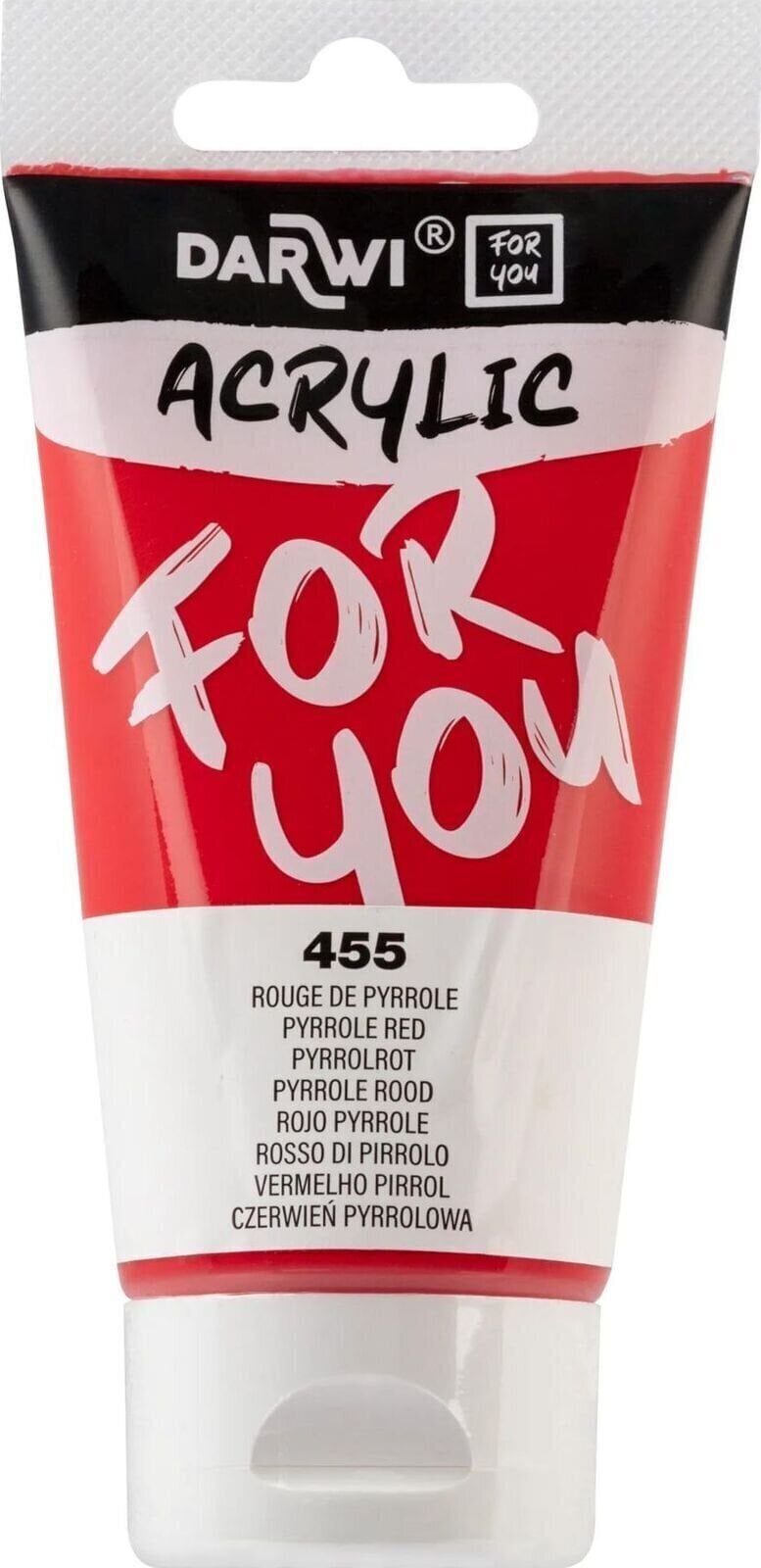 Darwi DFY Akrylová barva Pyrrole Red 75 ml 1 ks
