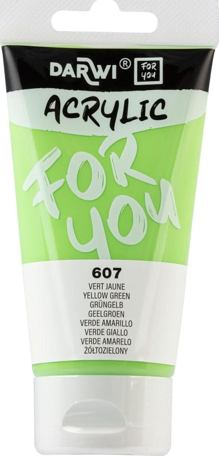 Darwi DFY Akrylová barva Yellow Green 75 ml 1 ks