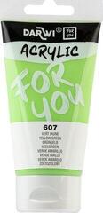 Akryylimaali Darwi DFY Akryylimaali Yellow Green 75 ml 1 kpl