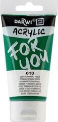 Akryylimaali Darwi DFY Akryylimaali Permanent Dark Green 75 ml 1 kpl